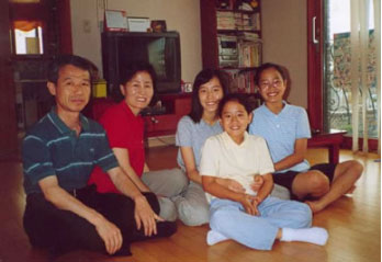 Korean family photo